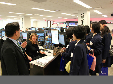 米国野村證券 ディーリング・ルーム見学(第12回) 米国野村證券 ディーリング・ルーム見学(第12回)